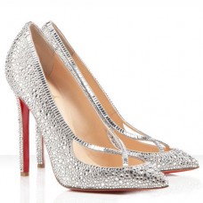 Christian Louboutin Super Vic 120mm Pumps Ezüst