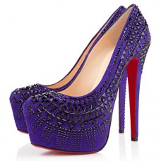 Christian Louboutin Decorapump 160mm Pumps Lila