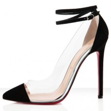Christian Louboutin Bis Un Bout 120mm Pumps Fekete