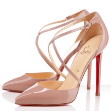 Christian Louboutin Crosspiga 120mm Pumps Nude Christian Louboutin Crosspiga 120mm Pumps Nude