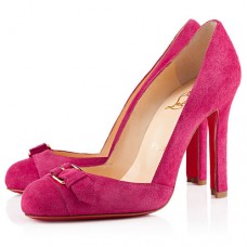 Christian Louboutin Lilibelt 100 mm-es pumpák Pivoine