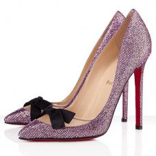 Christian Louboutin Love Me 120mm Pumps Purple