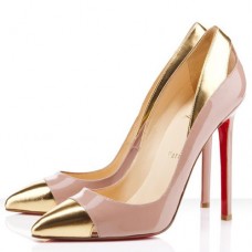 Christian Louboutin Duvette 120 mm-es pumpák nude