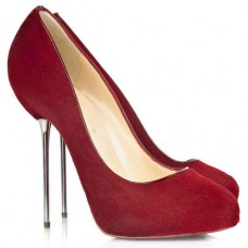 Christian Louboutin Big Lips 120mm Pumps Piros