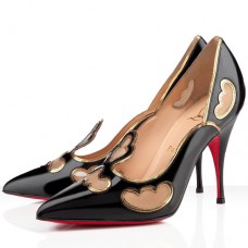 Christian Louboutin Indies 120 mm-es pumpák fekete