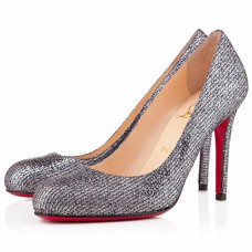 Christian Louboutin Simple 100mm Pumps Ezüst