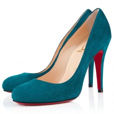 Christian Louboutin Ron Ron 100mm Pumps Peacock