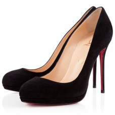 Christian Louboutin Filo 120 mm-es pumpák fekete