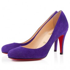 Christian Louboutin Ron Ron 80mm Pumps Violet Christian Louboutin Ron Ron 80mm Pumps Violet