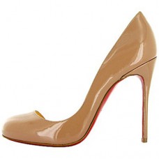 Christian Louboutin Helmour 100 mm-es karamell szivattyúk
