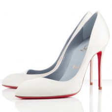 Christian Louboutin Corneille 100 mm-es pumpák fehér