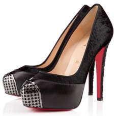 Christian Louboutin Maggie 140 mm-es pumpák fekete