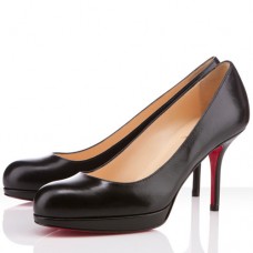 Christian Louboutin Prorata 80 mm-es pumpák fekete