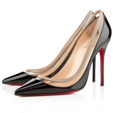 Christian Louboutin Paulina 100 mm-es pumpák fekete