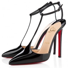 Christian Louboutin T-Piga 120 mm-es pumpák fekete