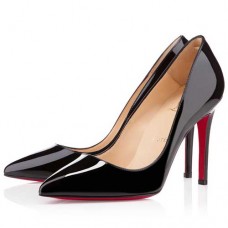 Christian Louboutin Pigalle 100 mm-es pumpák fekete