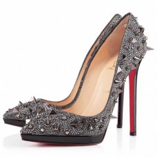 Christian Louboutin Pigalili Plato 140mm Pumps Szürke