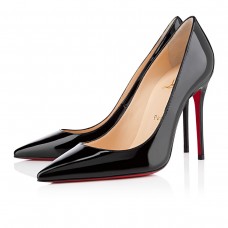 Christian Louboutin Decollete 554 100 mm-es pumpás cipő fekete