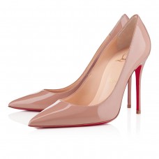 Christian Louboutin Decollete 554 100 mm-es pumpák Nude