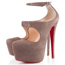 Christian Louboutin Maillot 160mm Pumps Taupe