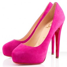 Christian Louboutin Miss Clichy 140 mm-es pumpák, rózsaszín