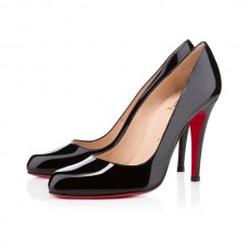 Christian Louboutin Decollete 868 100 mm-es pumpás cipő fekete