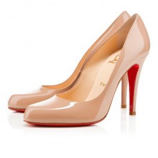 Christian Louboutin Decollete 868 100 mm-es pumpák Nude