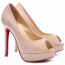 Christian Louboutin Altadama 140mm Peep Toe Pumps Pink