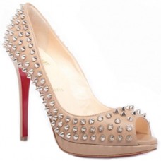 Christian Louboutin Yolanda 120 mm-es tüskés orrú pumpák rózsaszín