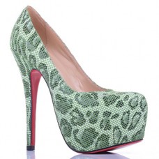 Christian Louboutin Daffodile Lace 160mm Platforms Szandál Zöld Christian Louboutin Daffodile Lace 160mm Platforms Szandál Zöld