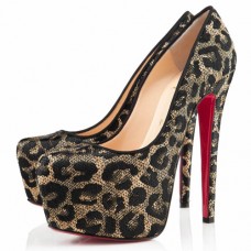 Christian Louboutin Daffodile 160 mm-es platformos szandál, fekete Christian Louboutin Daffodile 160 mm-es platformos szandál, fekete