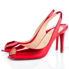 Christian Louboutin You You 80mm szandál, piros Christian Louboutin You You 80mm szandál, piros