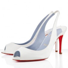 Christian Louboutin You You 80mm szandál fehér