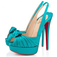 Christian Louboutin Jenny 140mm szandál, kék Christian Louboutin Jenny 140mm szandál, kék