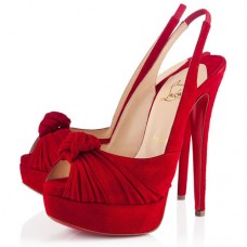 Christian Louboutin Jenny 140mm Szandál Különleges Alkalmakra Piros