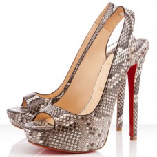 Christian Louboutin Cheyenne 140mm szandál Roccia