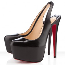 Christian Louboutin Dafsling 160mm szandál, fekete