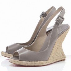 Christian Louboutin You Love 120mm ékszandál Taupe