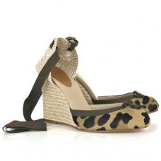 Christian Louboutin Carino 100mm ékek leopárd mintás