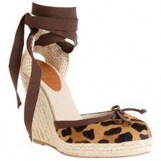 Christian Louboutin Carino Plato 120mm ékek leopárd alakú szandál