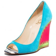 Christian Louboutin Miramar 100mm ékszíj kék