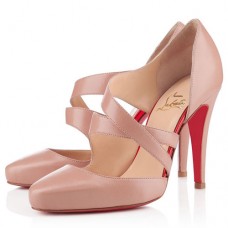 Christian Louboutin Citoyenne 100 mm-es szandál Nude