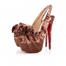 Christian Louboutin High Boubou 160mm Platforms Fauve Christian Louboutin High Boubou 160mm Platforms Fauve