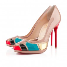 Christian Louboutin Astrogirl 120 mm-es pumpák Meztelen