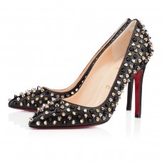 Christian Louboutin Pigalle 120 mm-es szandál, fekete/mix Christian Louboutin Pigalle 120 mm-es szandál, fekete/mix
