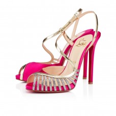 Christian Louboutin Scoubridou 120mm szandál grenadine színű Christian Louboutin Scoubridou 120mm szandál grenadine színű
