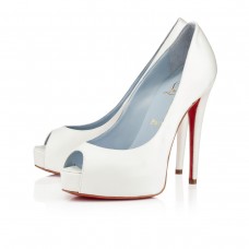 Christian Louboutin Vendome 120mm Különleges Alkalmakra Törtfehér