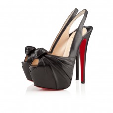 Christian Louboutin Miss Benin 160mm Slingbacks Fekete