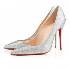 Christian Louboutin Decollete 554 100mm Különleges Alkalmakra Ezüst Christian Louboutin Decollete 554 100mm Különleges Alkalmakra Ezüst