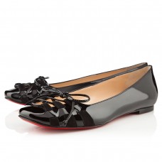 Christian Louboutin Mostola balerina fekete